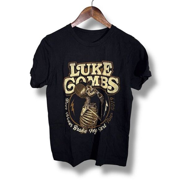 Luke Combs Beer Never Broke My Heart Tour Concert Tee - Picture 1 of 6